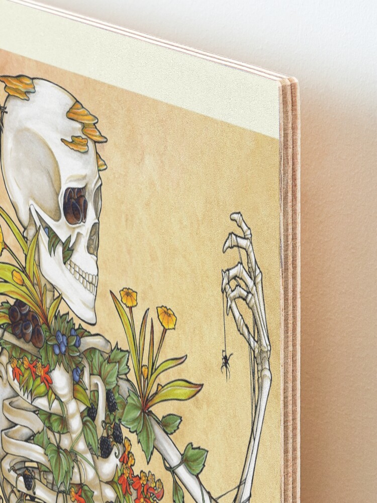 Alternate view of Bones and Botany Mounted Print