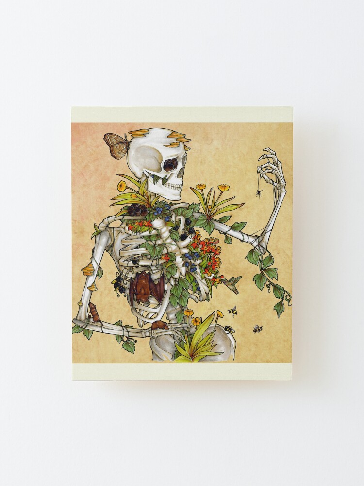 Alternate view of Bones and Botany Mounted Print