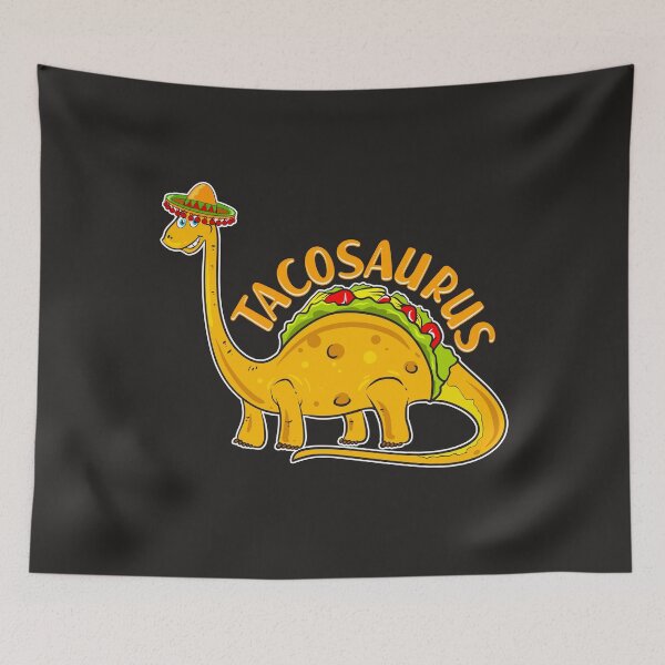Item preview, Mexican Taco Dino Lovers & Tacosaurus Pun Brontosaurus Taco designed and sold by Maria Garcia.