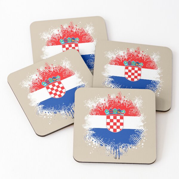 Item preview, Flag of Croatia - Splat designed and sold by pixelinga.