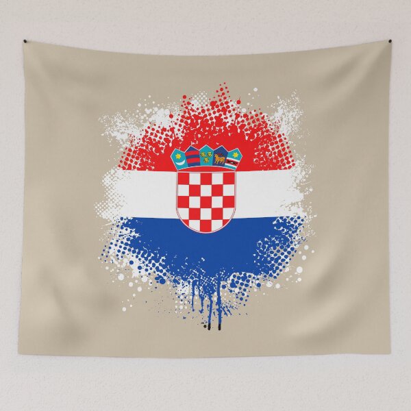 Item preview, Flag of Croatia - Splat designed and sold by pixelinga.
