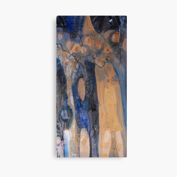 Acrylic Painting on Wood by Chicago Artist Gary Bradley Canvas Print