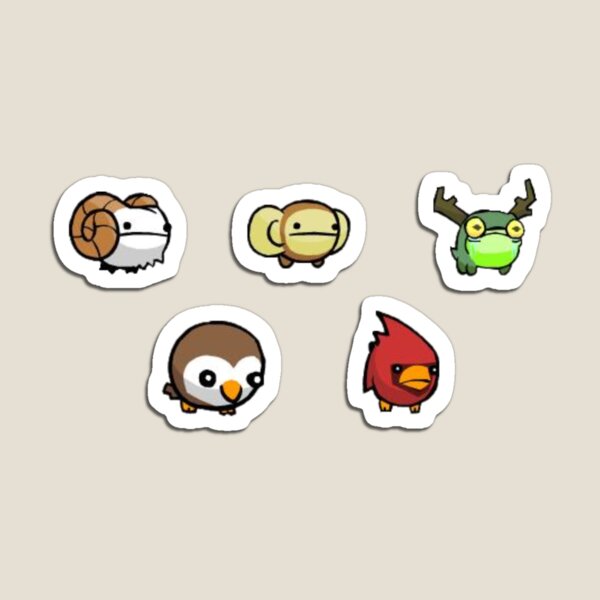 Castle Crashers Animal Sticker Pack 2 Magnet for Sale by