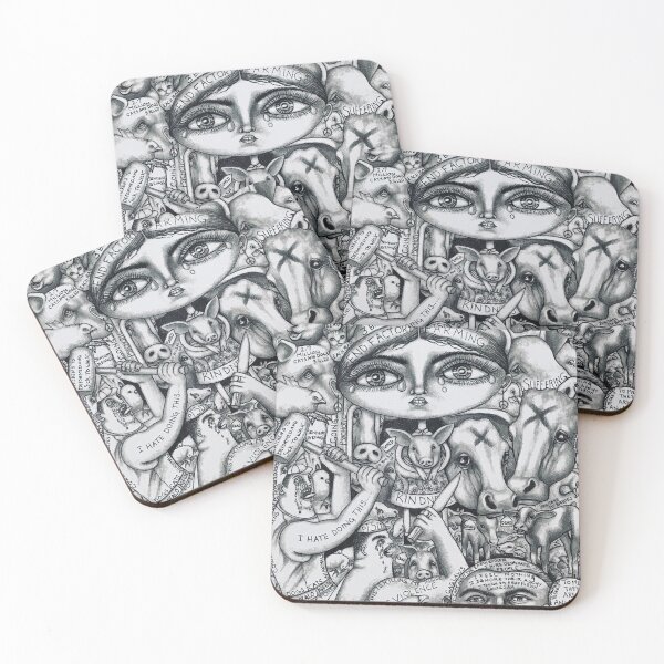 Item preview, End Factory Farming designed and sold by Jocelyn Bullock.