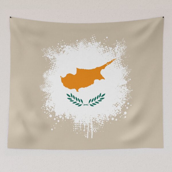 Item preview, Flag of Cyprus - Splat designed and sold by pixelinga.