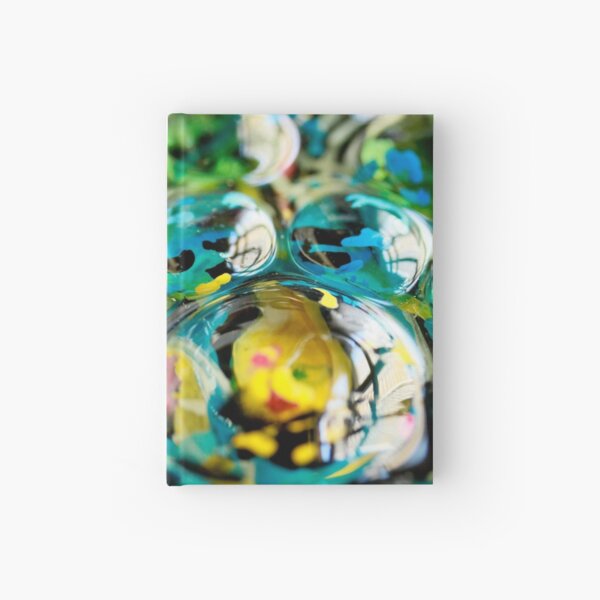 Photo of Finished Artwork Detail by Chicago Artist Gary Bradley Hardcover Journal