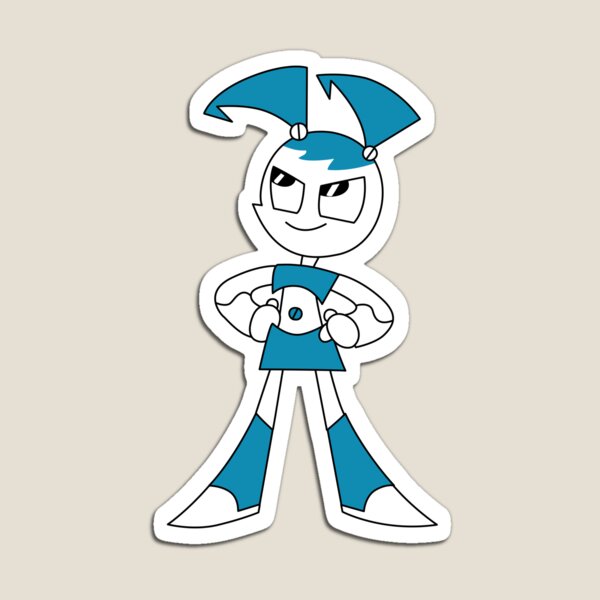 teenage robot Sticker for Sale by GreasyGerbil