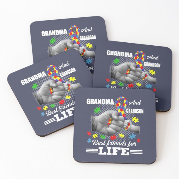 Item preview, Autism Awareness Grandma And Grandson Best Friend For Life designed and sold by WoofzWoof.