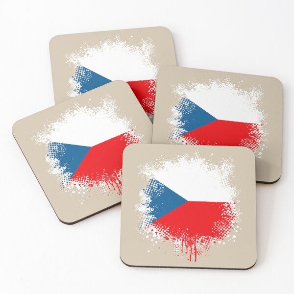 Item preview, Flag of Czech Republic - Splat designed and sold by pixelinga.