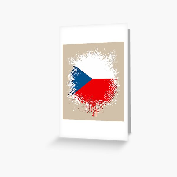 Item preview, Flag of Czech Republic - Splat designed and sold by pixelinga.