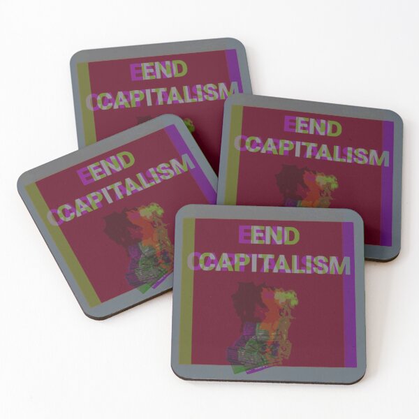Item preview, End Capitalism - rave designed and sold by kawaiicatstudio.