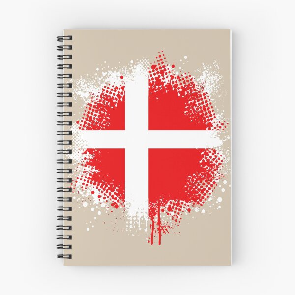 Item preview, Flag of Denmark - Splat designed and sold by pixelinga.
