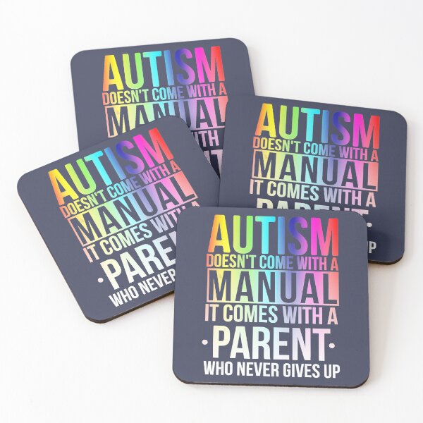 Item preview, Autism Doesn't Come Manual With A Parent Colorful designed and sold by WoofzWoof.