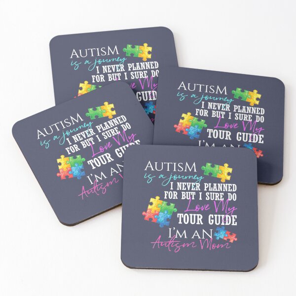 Item preview, Autism Is A Journey I'm an Autism Mom designed and sold by WoofzWoof.