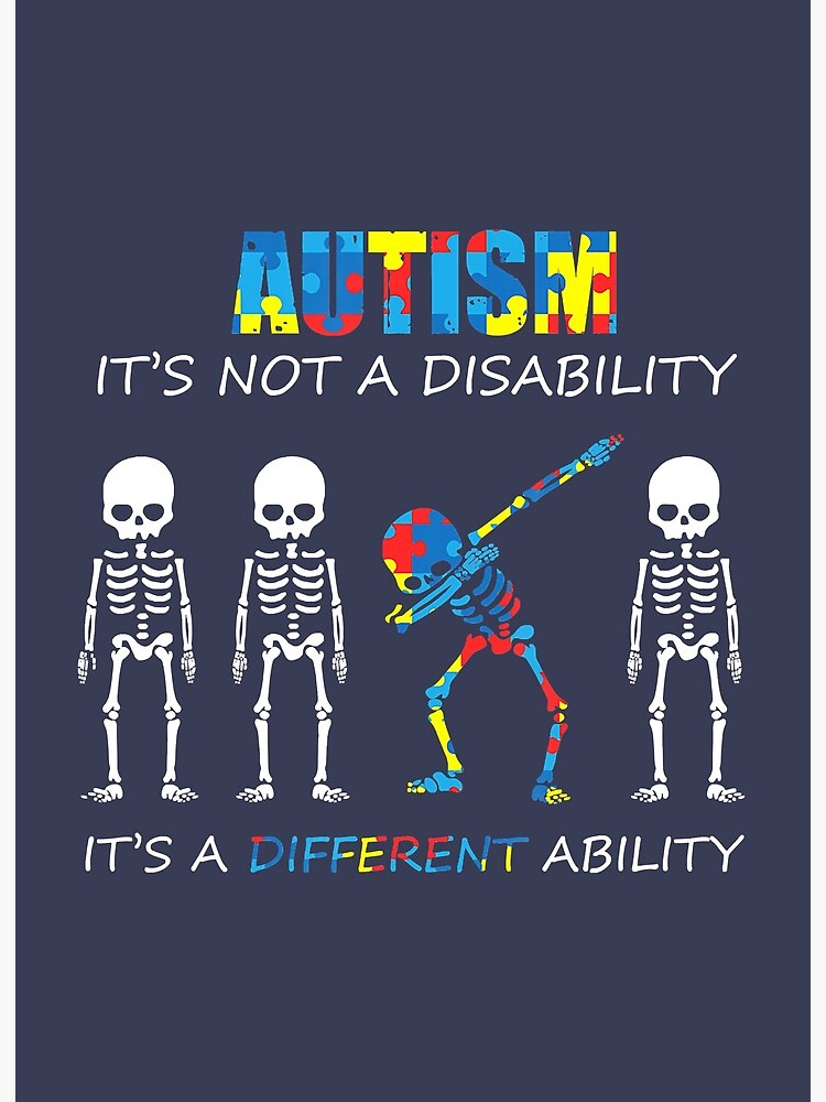 Official atlanta Falcons Autism it's not a disability it's a