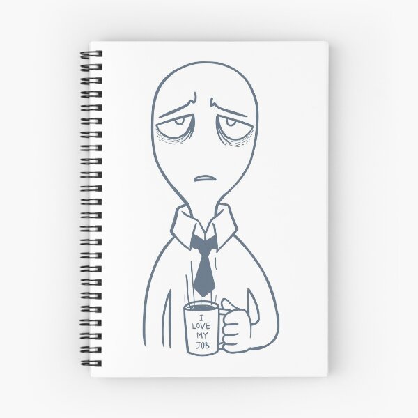 Item preview, I Love My Job. Yeah Right. designed and sold by Gabriel Ghali.
