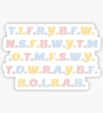 This is for Rachel Sticker