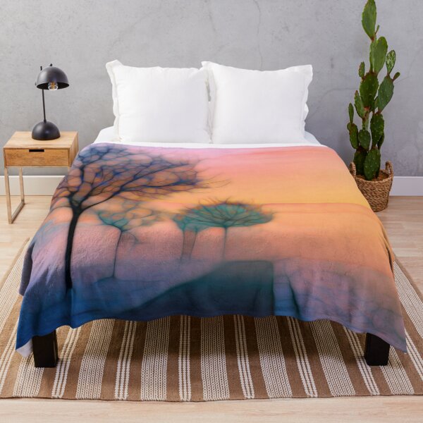Item preview, Winter landscape road designed and sold by Red Witch Art.