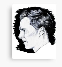 Cumberbatch Drawing Canvas Print