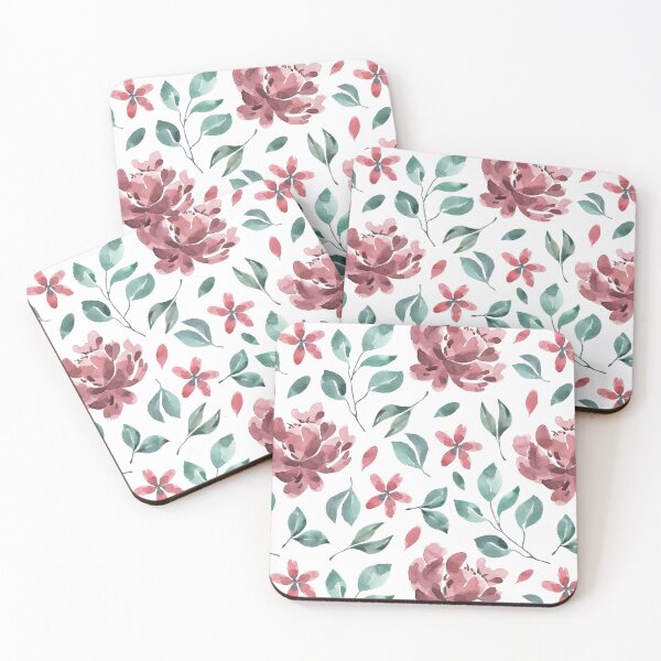 Item preview, Beautiful watercolor flowers designed and sold by Marianne1108.