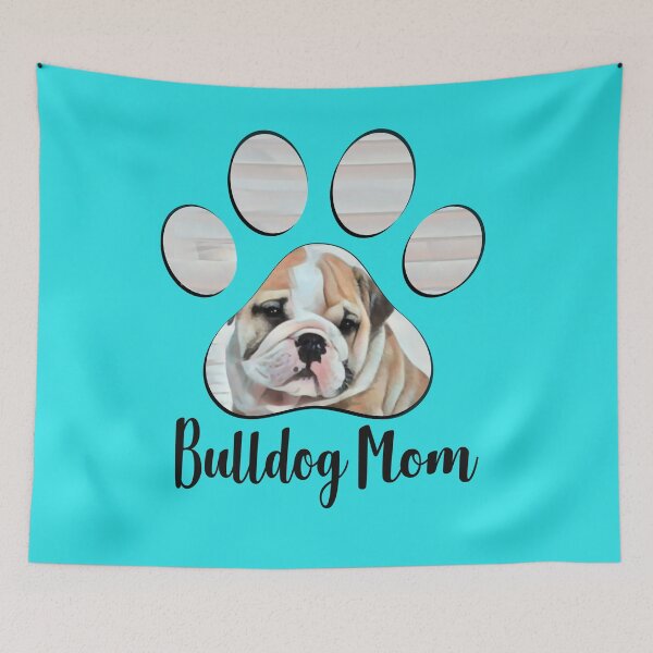 Item preview, Bulldog Mom Pet Dog Paw designed and sold by lorrinani.