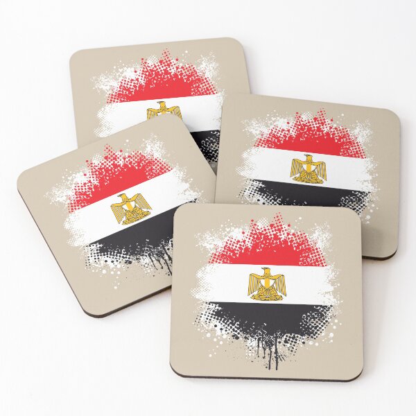Item preview, Flag of Egypt - Splat designed and sold by pixelinga.