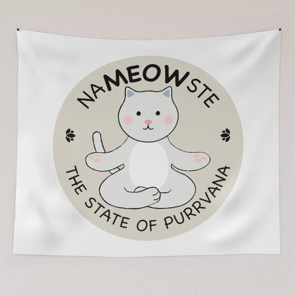 Item preview, Yoga Cat - Namaste designed and sold by DesignCats.