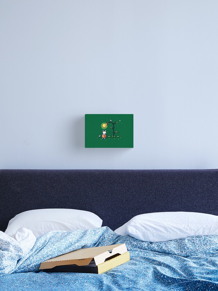 Thumbnail 2 of 3, Canvas Print, Lightbulb designed and sold by Randyotter.