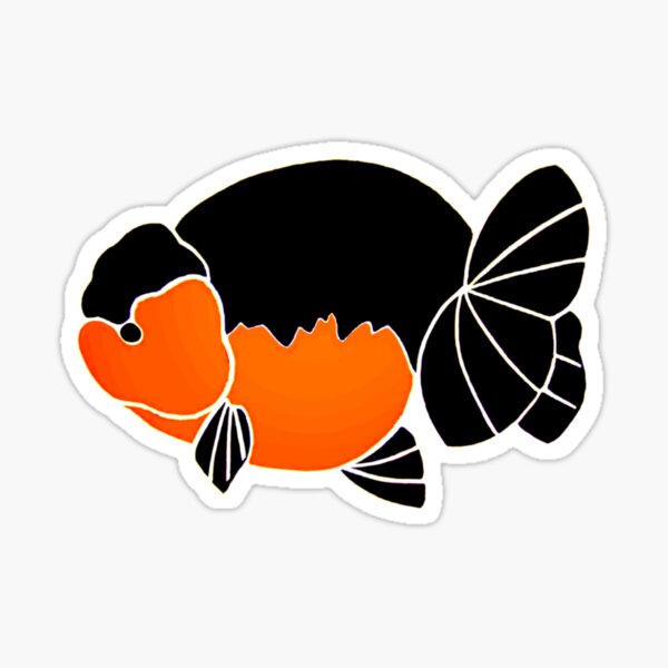 Vista previa del artículo con la obra «Ranchu Apache Goldfish Logo 20», diseñado y vendido por Nosnah.
