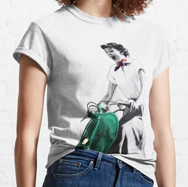 Audrey Hepburn Roman Holiday Classic T-Shirt