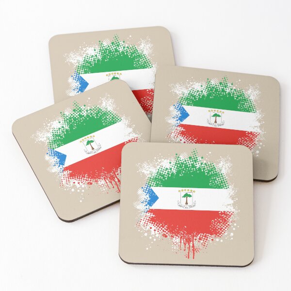 Item preview, Flag of Equatorial Guinea - Splat designed and sold by pixelinga.