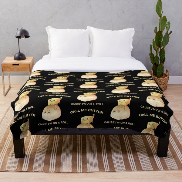 Item preview, Call Me Butter Cause I'm On A Roll, Funny food pun gift for the bread lover designed and sold by fatamyfan1.