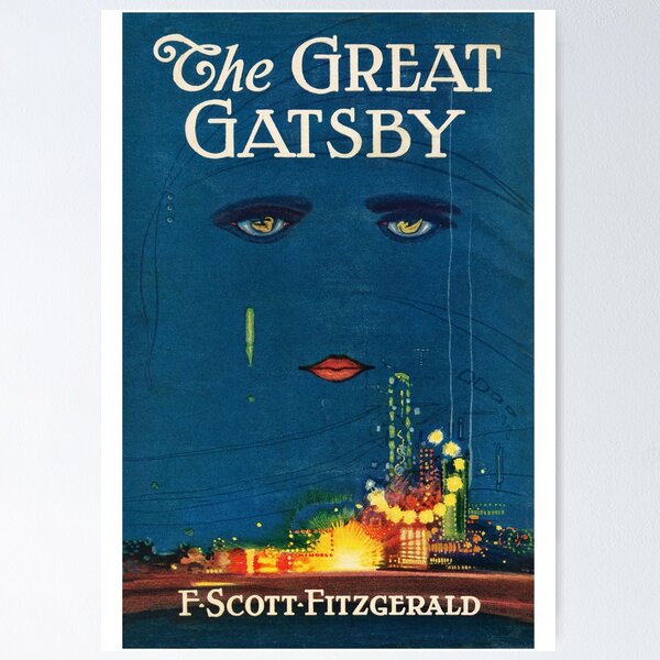 Great Gatsby Quote Hello Old Sport F. Scott Fitzgerald Literary Quote  Poster Art
