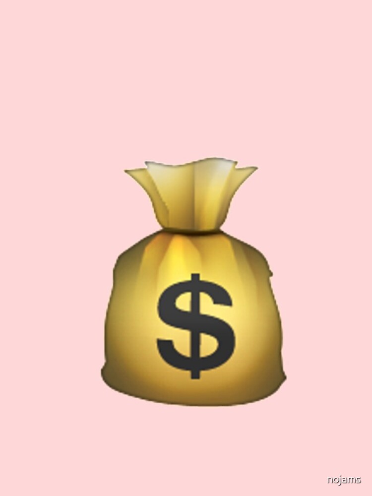 "Money Bags Emoji" iPhone Case for Sale by nojams Redbubble
