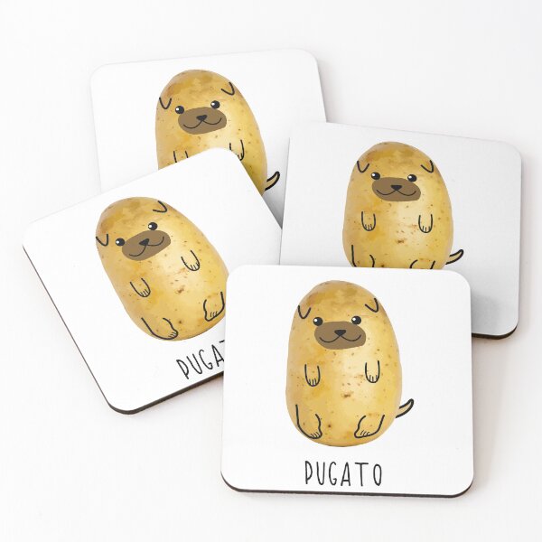 Item preview, Pug and Potato - PUGATO designed and sold by DesignsbyTin.