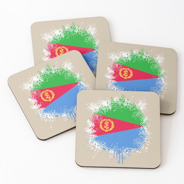 Item preview, Flag of Eritrea - Splat designed and sold by pixelinga.