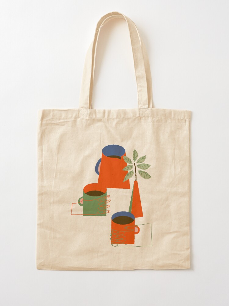 Thumbnail 2 of 5, Tote Bag, Morning Coffee designed and sold by nabilburias.