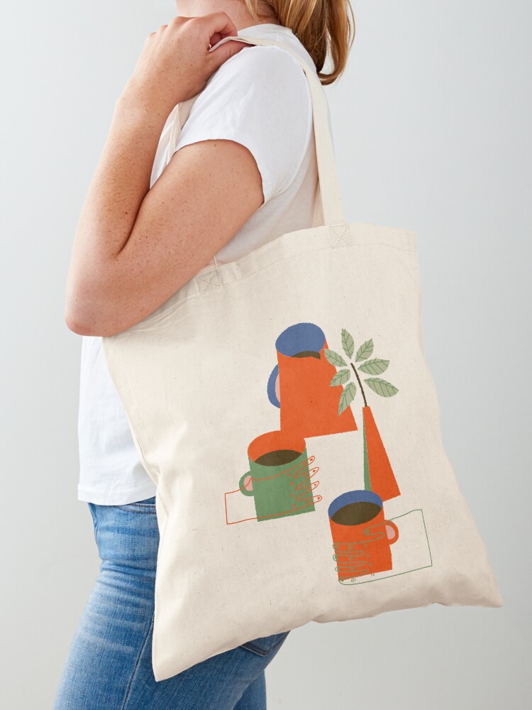 Thumbnail 1 of 5, Tote Bag, Morning Coffee designed and sold by nabilburias.