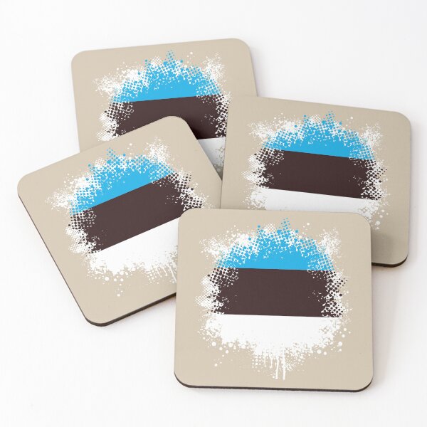 Item preview, Flag of Estonia - Splat designed and sold by pixelinga.