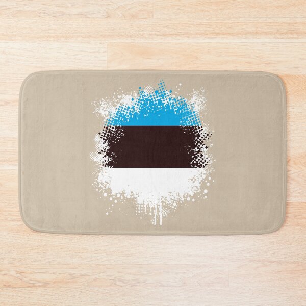 Item preview, Flag of Estonia - Splat designed and sold by pixelinga.