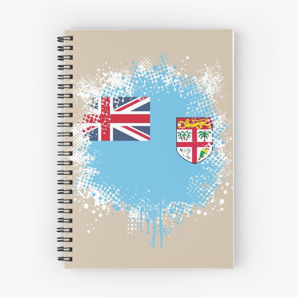 Item preview, Flag of Fiji - Splat designed and sold by pixelinga.