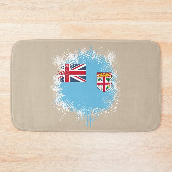 Item preview, Flag of Fiji - Splat designed and sold by pixelinga.