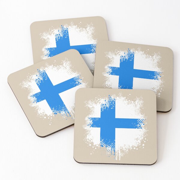 Item preview, Flag of Finland - Splat designed and sold by pixelinga.