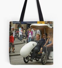 Cycle Taxi Tote Bag