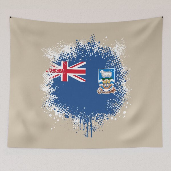 Item preview, Flag of Falkland Islands - Splat designed and sold by pixelinga.