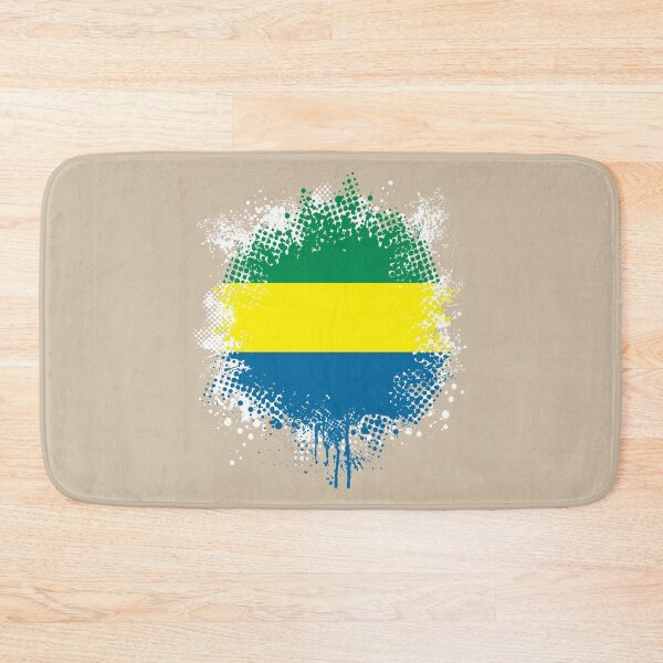 Item preview, Flag of Gabon - Splat designed and sold by pixelinga.