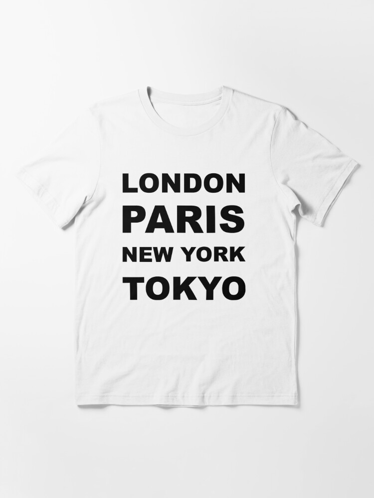 London paris new shop york t shirt