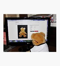 Cyber Teddy Photographic Print