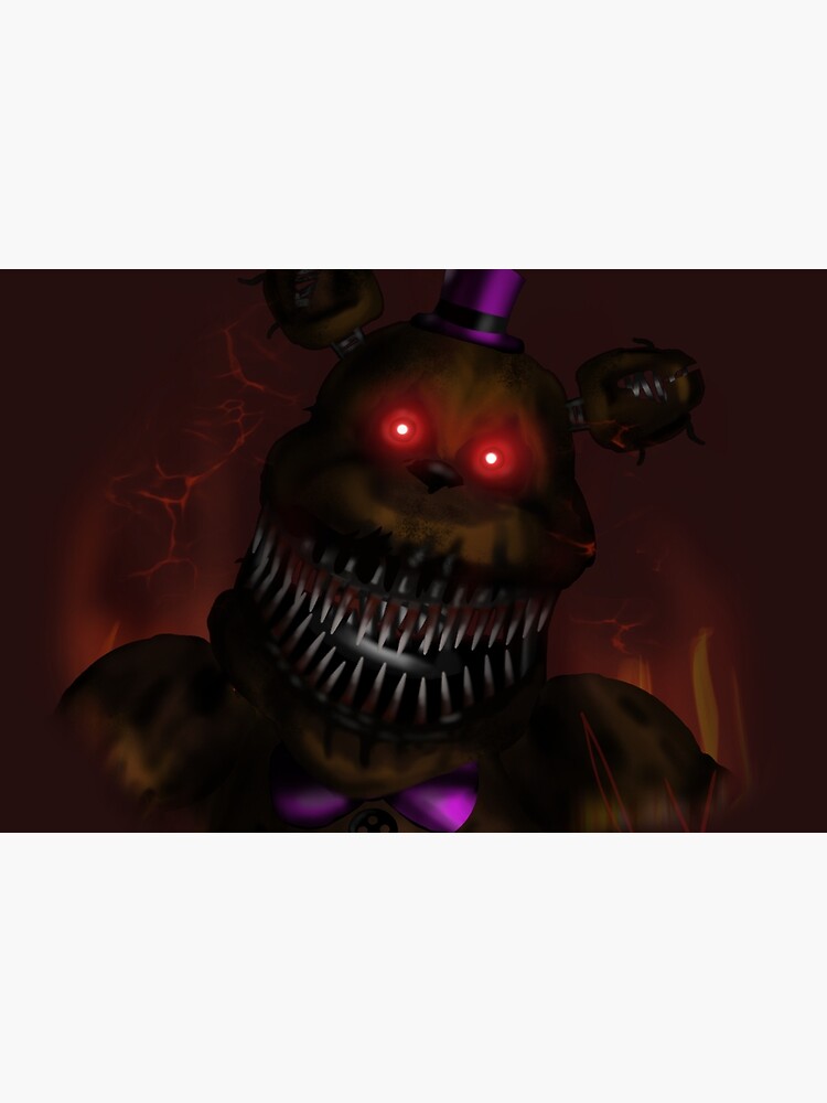 FNaF Nightmare Fredbear Pin for Sale by nyrofletcher