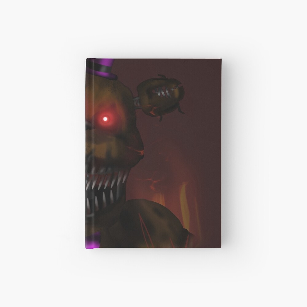 FNaF Nightmare Fredbear Hardcover Journal for Sale by nyrofletcher